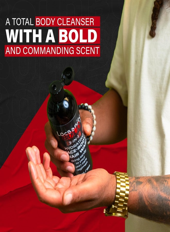 Locsanity BOLD 3-in-1 Men’s Hydrating Face, Body, and Hair Wash - Image 4
